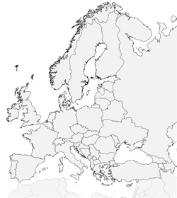 Mapa európy